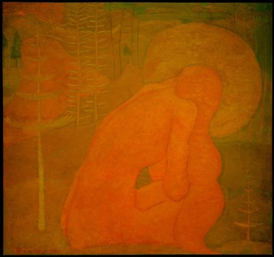 Gebet (Studie für ein Fresko) von Kazimir Severinovich Malevich