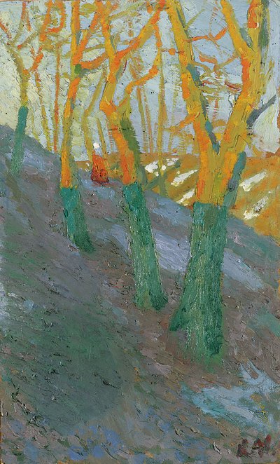 Bäume, ca. 1904 von Kazimir Severinovich Malevich