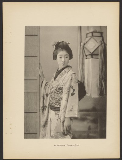 Eine japanische Tänzerin von Kazumasa Ogawa