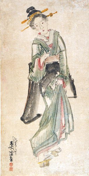 Geisha von Keisai Eisen