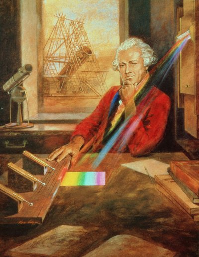 Sir William Herschel (1738-1822) von Ken Hodges