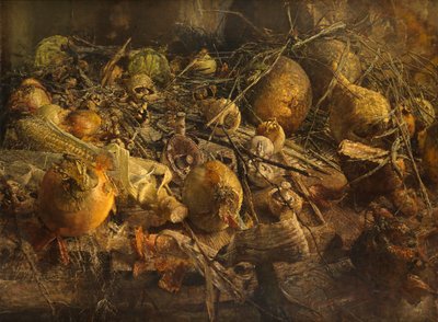 Stillleben mit Zwiebeln von Kenneth Newton