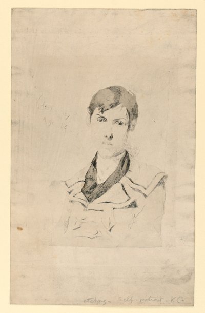 Selbstporträt von Kenyon Cox