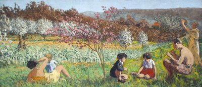 Im Obstgarten von Étang-la-Ville von Ker Xavier Roussel