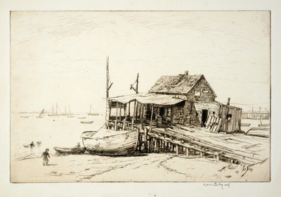 Fischkai, Gloucester von Kerr Eby