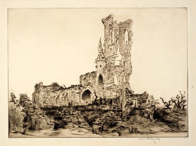 Kirche von Fleurie von Kerr Eby