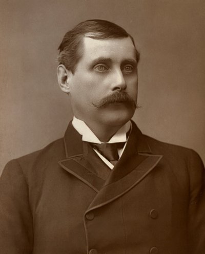 F.H. Macklin, britischer Schauspieler, 1888 von Kingsbury and Notcutt