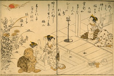 Die Kinuta, 1775, 1924 von Kitao Shigemasa