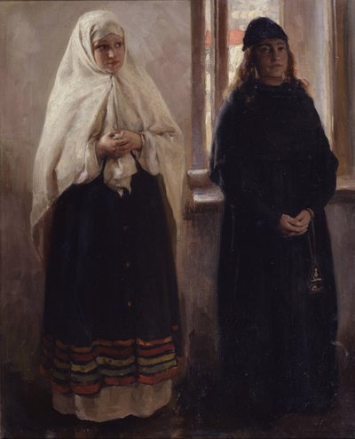 Zwei Welten von Klavdiy Vasilievich Lebedev