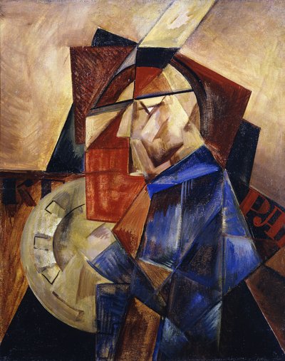 Kubo-Futuristische Figur von Ivan Klyun
