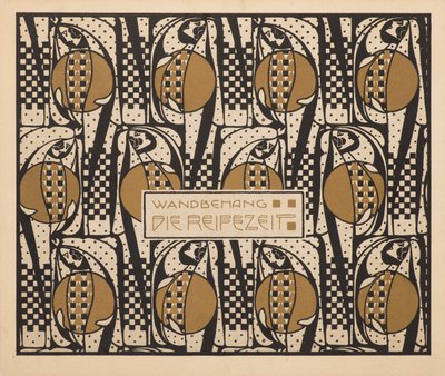 Die Zeit der Erfüllung, 1901 von Koloman Moser