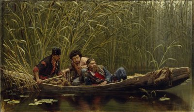Die schäbigen Männer, 1882 von Konstantin Apollonovich Savitsky