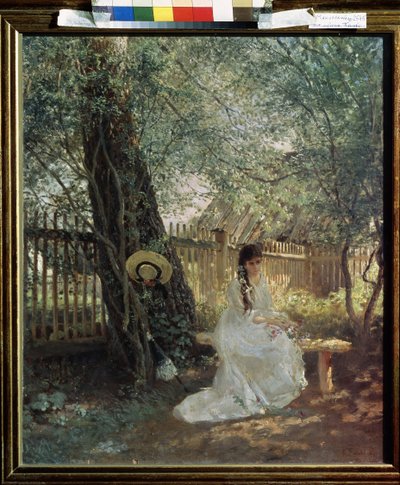 Im Garten von Konstantin Egorovich Makovsky