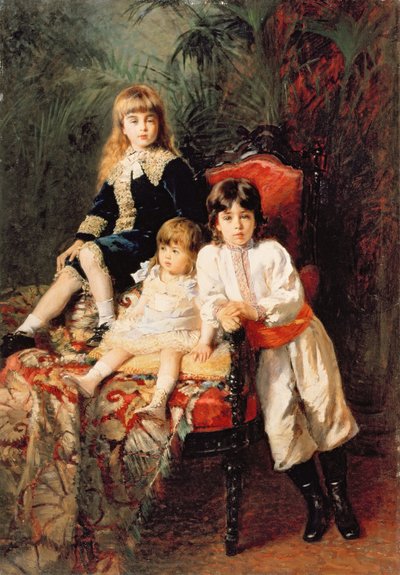 Die Kinder von Herrn Balashov von Konstantin Egorovich Makovsky