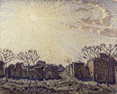 Die Sonne, 1906 von Konstantin Fyodorovich Bogayevsky
