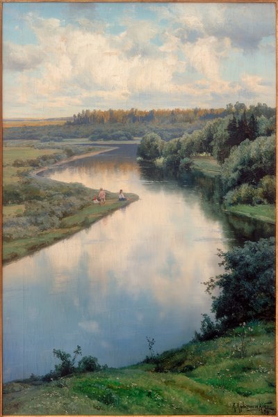 An der Oka von Konstantin Jakowlewitsch Kryshitzkij
