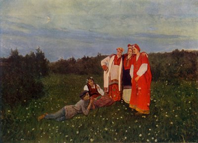 Frühlingslied von Konstantin Alekseevich Korovin