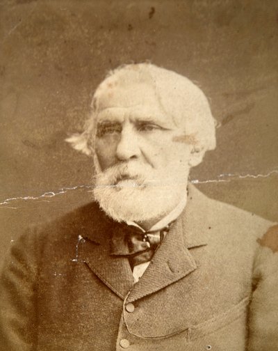 Iwan Turgenew, russischer Autor, 1870 von Konstantin Schapiro