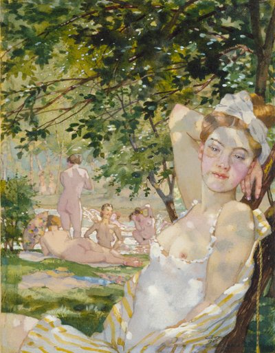 Badende in der Sonne, 1930 von Konstantin Somov