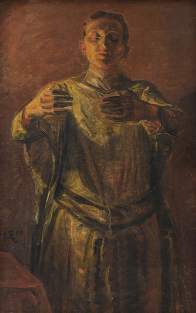 Lady Macbeth. Studie von Kristian Zahrtmann