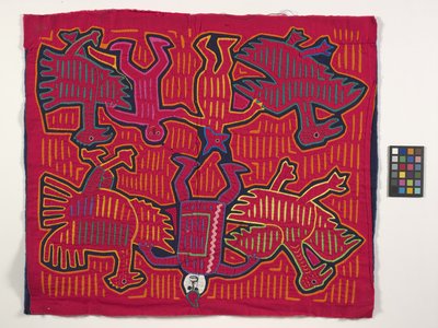 Hemdtafel (Mola) von Kuna Indian Culture