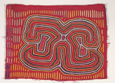 Hemdplatte (Mola), ca. 1950 von Kuna Indian Culture