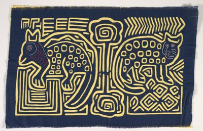 Hemdplatte (Mola), ca. 1950 von Kuna Indian Culture