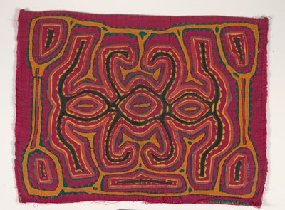 Hemd-Panel (Mola), ca. 1950 von Kuna Indian Culture