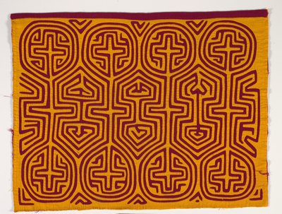 Hemdtafel (Mola), ca. 1950 von Kuna Indian Culture