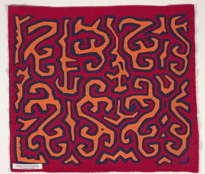 Hemdtafel (Mola) (applizierte Baumwolle) von Kuna Indian Culture