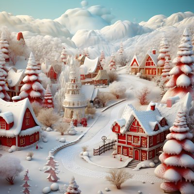 3D Schneewittchen Weihnachten von Kurt Heppke