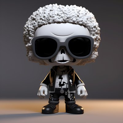 Chibi winziges Skelett von Kurt Heppke
