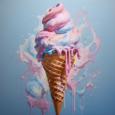 Eiscreme 2 von Kurt Heppke