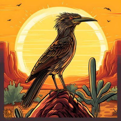 Roadrunner heiße Sonne 4 von Kurt Heppke