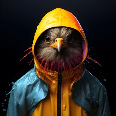 Ein Tier im Regenmantel 4 von Kurt Heppke