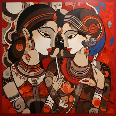 Krishna & Rupa von Kurt Heppke