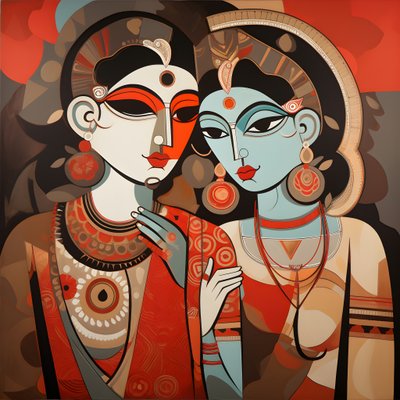 Krishna & Rupa von Kurt Heppke