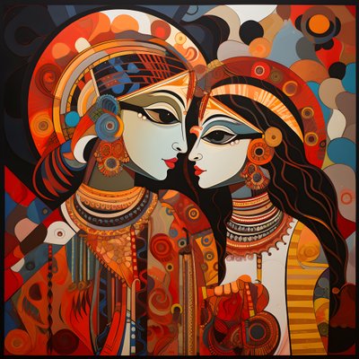 Krishna & Rupa von Kurt Heppke