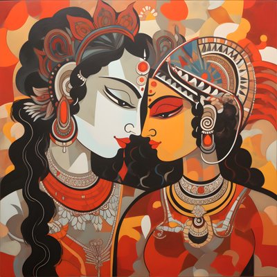 Krishna & Rupa von Kurt Heppke