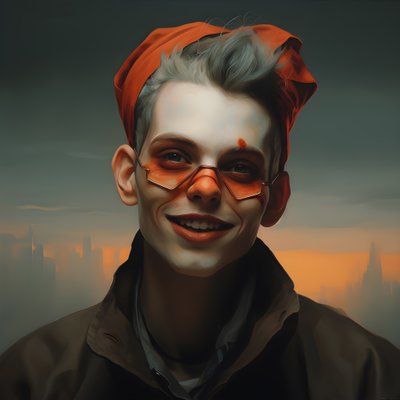 lächelnd 2 von Kurt Heppke