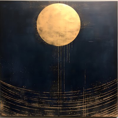 Minimalistische Astronomie 3 von Kurt Heppke
