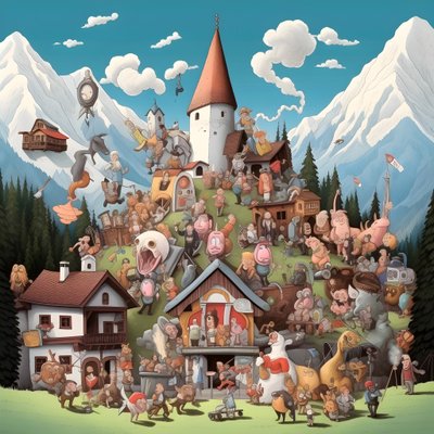 Österreich, Zeichentrickfilm 3 von Kurt Heppke
