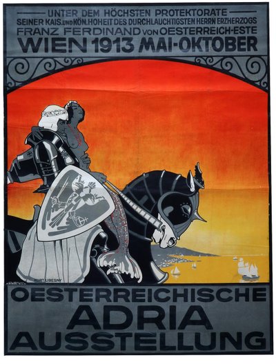 Österreichische Adriatische Ausstellung, 1913 von Kurt Libesny