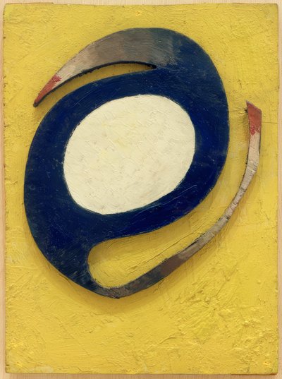 Blauer Absatz von Kurt Schwitters