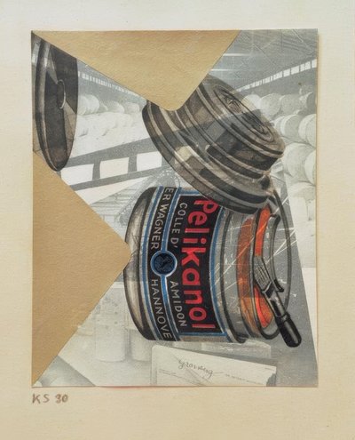 Ohne Titel (Pelikanol) von Kurt Schwitters