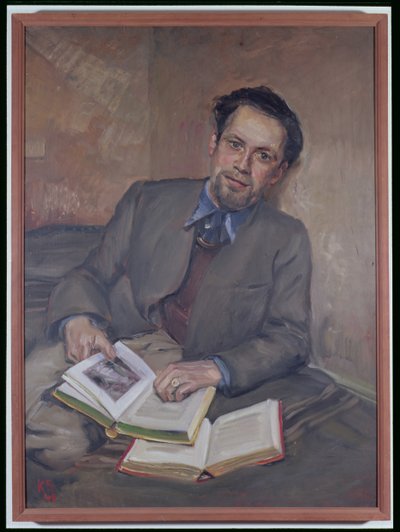 Porträt von Fred Uhlman von Kurt Schwitters
