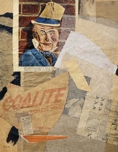 W.C. Fields von Kurt Schwitters