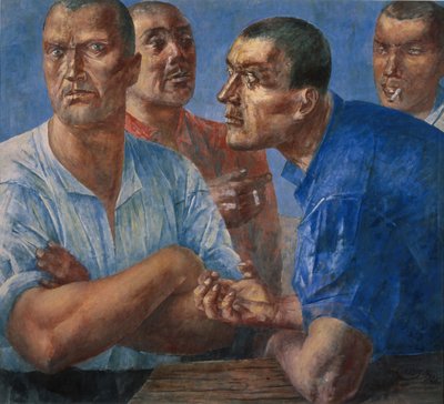 Die Arbeiter von Kuzma Sergeevich Petrov Vodkin