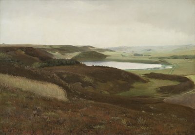 Eine Landschaft bei Bryrup, Jütland von Laurits Andersen Ring