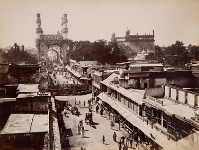 Hauptstraße, Hyderabad von Lala Deen Dayal